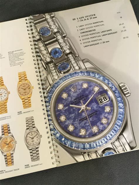 rolex catalogue 1990